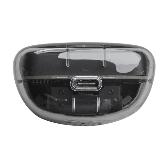 JBL Tune Flex Ghost Edition - Black Ghost - True wireless Noise Cancelling earbuds - Bottom